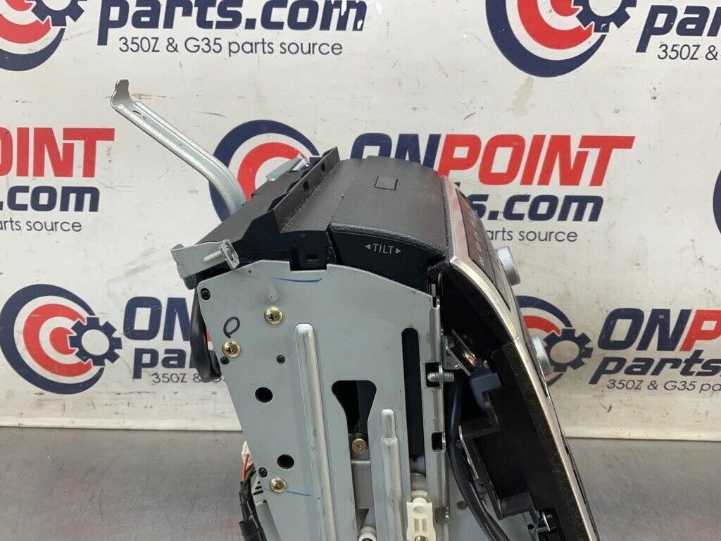 2007 Infiniti V35 G35 Radio NAV Head Unit with Climate Controls OEM 14BCZFE - On Point Parts Inc