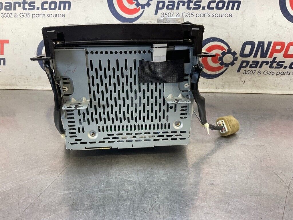 2007 Infiniti V35 G35 Radio NAV Head Unit with Climate Controls OEM 14BCZFE - On Point Parts Inc