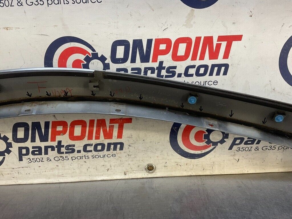 2007 Infiniti V35 G35 Driver Exterior A Pillar with Bracket 7683 OEM 14BCZF2 - On Point Parts Inc