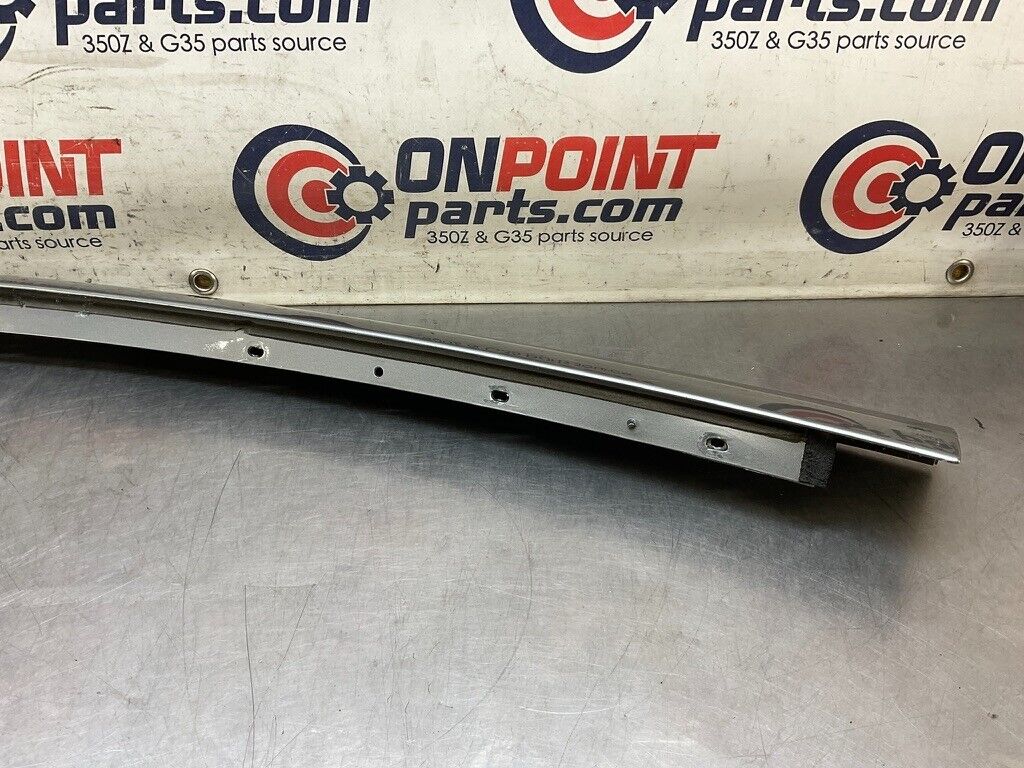 2007 Infiniti V35 G35 Driver Exterior A Pillar with Bracket 7683 OEM 14BCZF2 - On Point Parts Inc