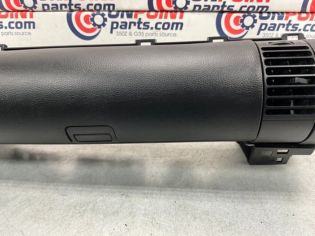 2007 Infiniti V35 G35 Passenger Right Upper Glove Box with Vents OEM 14BCZF7 - On Point Parts Inc