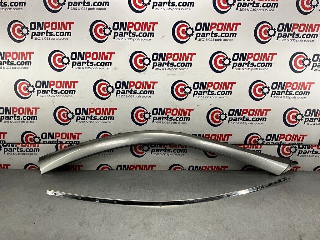 2007 Infiniti V35 G35 Passenger Right Exterior A Pillar with Bracket OEM 14BCZF2 - On Point Parts Inc