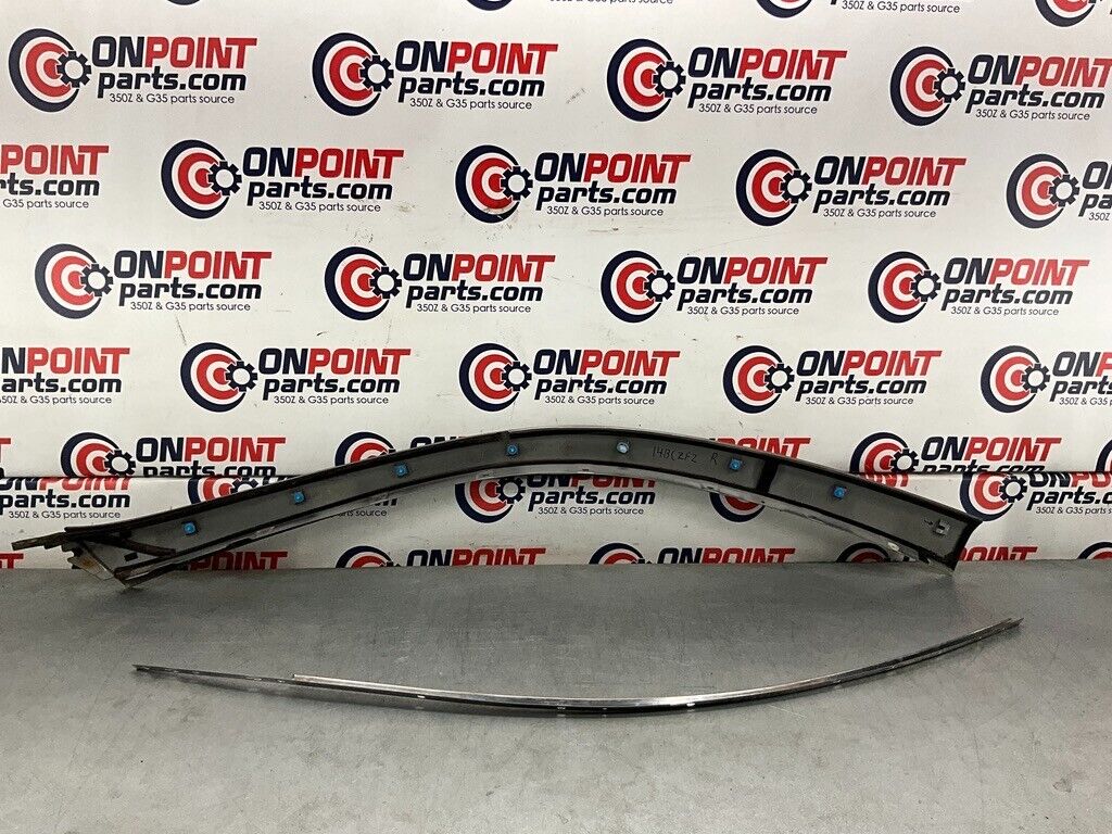 2007 Infiniti V35 G35 Passenger Right Exterior A Pillar with Bracket OEM 14BCZF2 - On Point Parts Inc