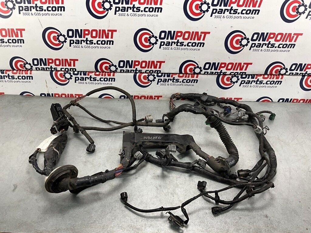 2007 Infiniti V35 G35 VQ35DE Automatic Engine Wiring Harness OEM 14BCZFG - On Point Parts Inc