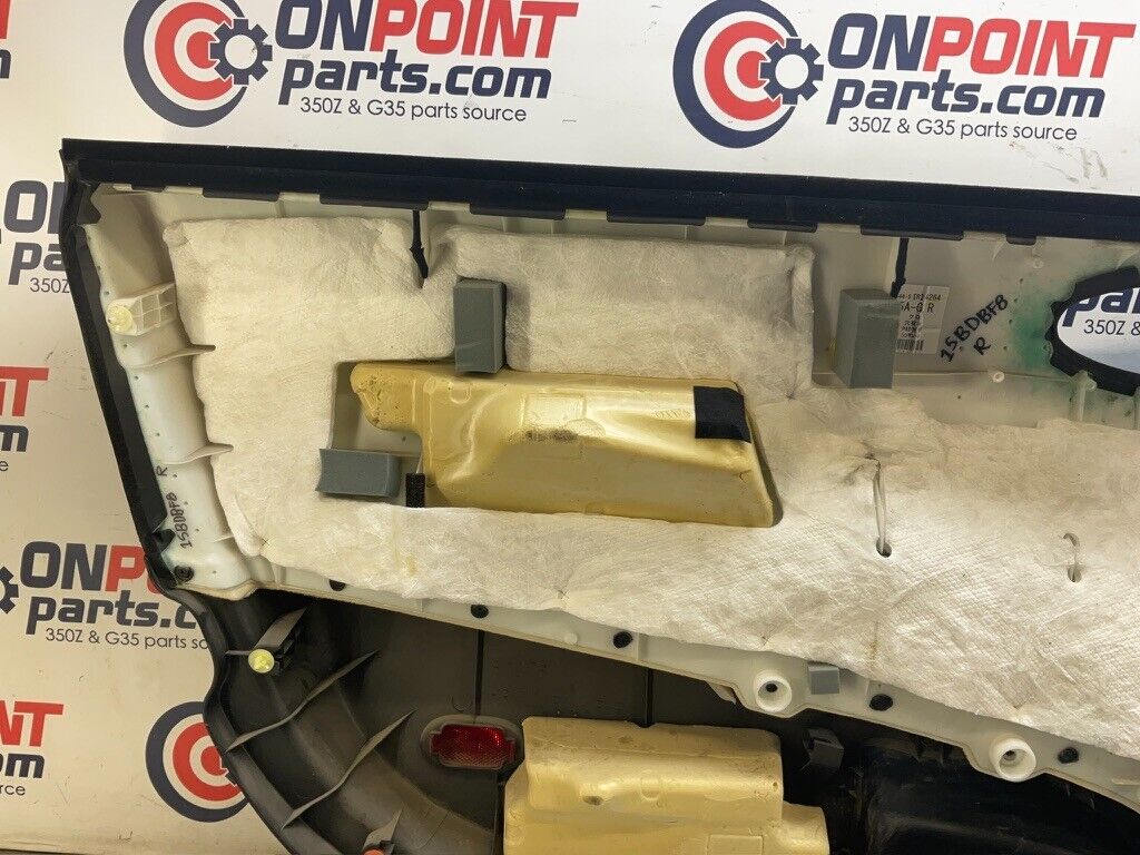 2005 Nissan Z33 350Z Passenger Right Door Panel OEM 15BDBF8 - On Point Parts Inc
