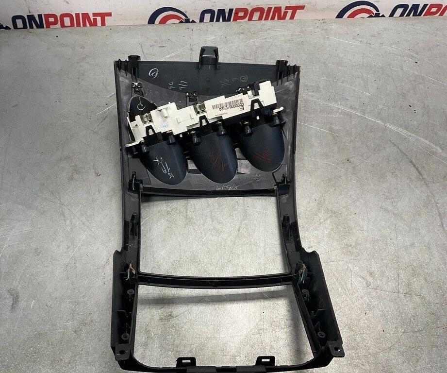 2005 Nissan Z33 350Z Center Dash Bezel Trim Oil Volts Gauges OEM 15BDBFC - On Point Parts Inc