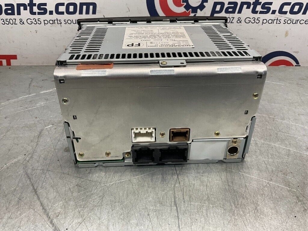 2005 Nissan Z33 350Z CD Radio Player Head Unit OEM 15BDBFC - On Point Parts Inc