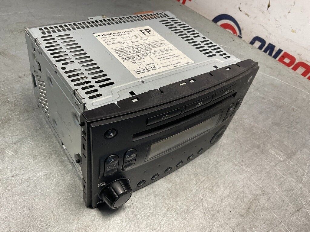 2005 Nissan Z33 350Z CD Radio Player Head Unit OEM 15BDBFC - On Point Parts Inc