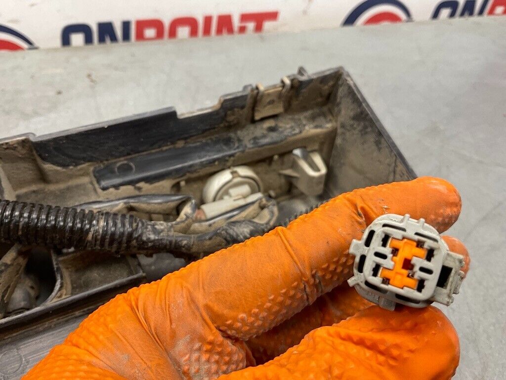 2005 Nissan Z33 350Z Rear License Plate Light Assembly OEM 15BDBFC - On Point Parts Inc