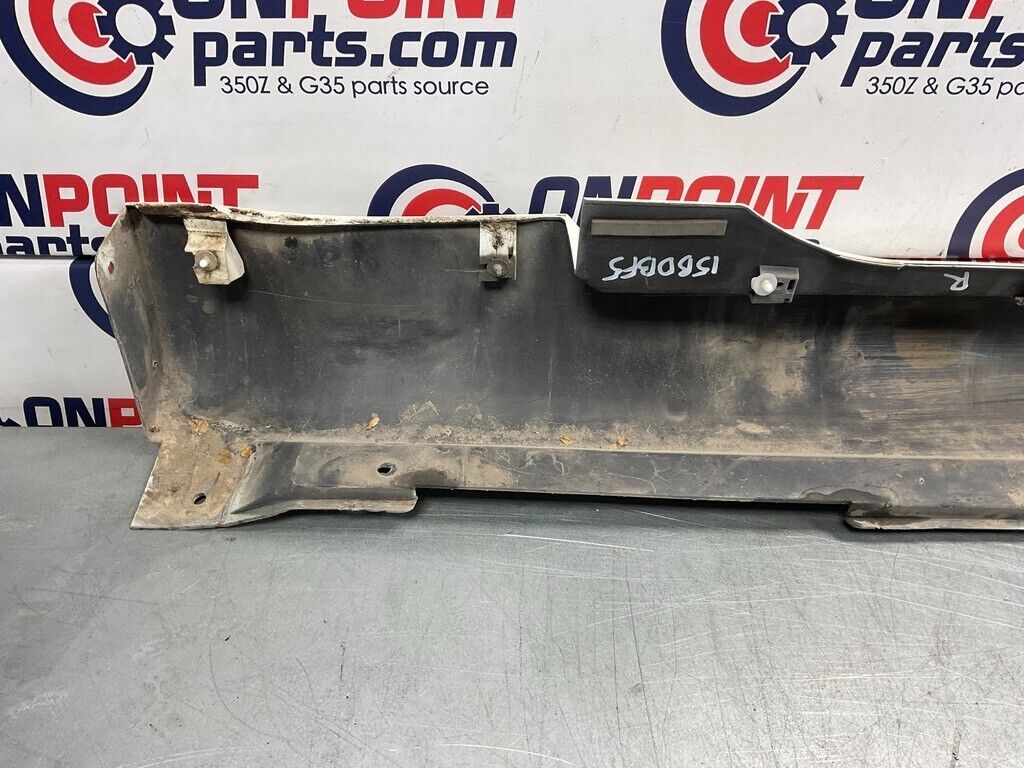 2005 Nissan Z33 350Z Passenger Right Side Skirt Rocker Panel OEM 15BDBF5 - On Point Parts Inc