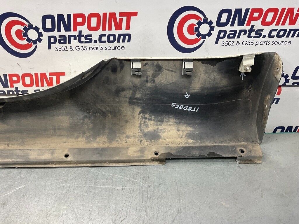 2005 Nissan Z33 350Z Passenger Right Side Skirt Rocker Panel OEM 15BDBF5 - On Point Parts Inc