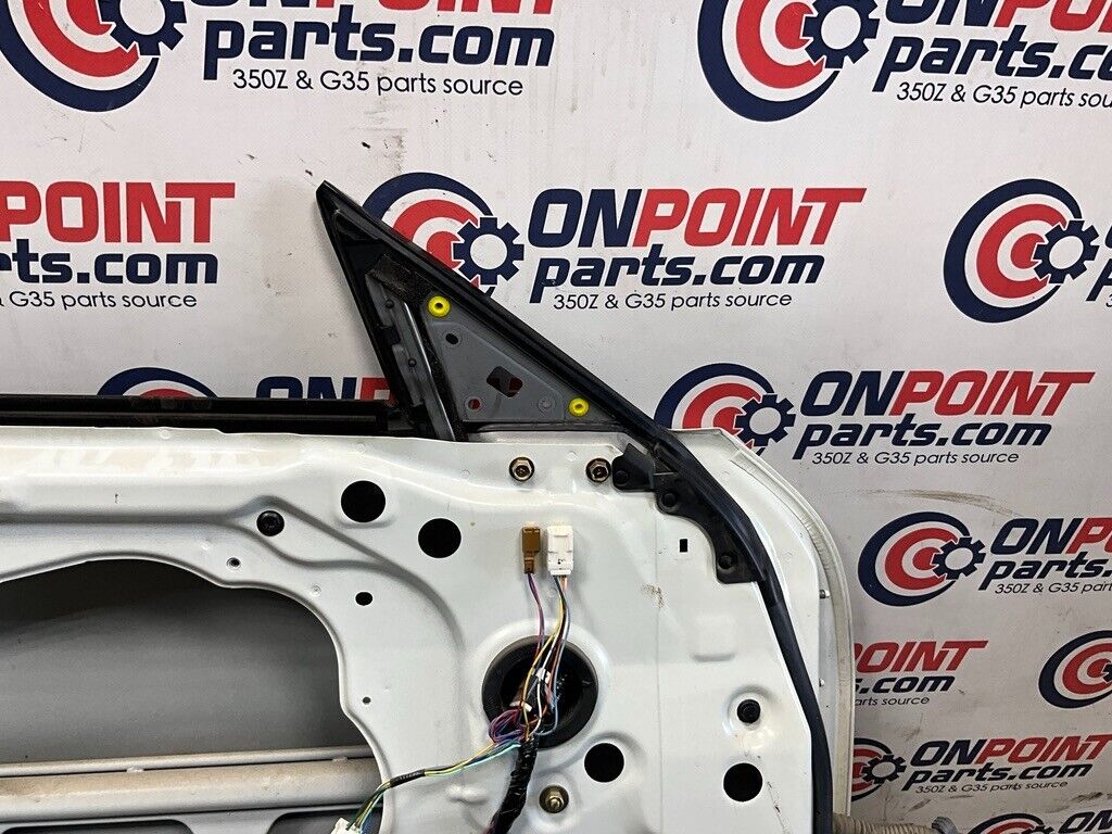 2005 Nissan Z33 350Z Driver Left Door Shell with Harness OEM 15BDBF1 - On Point Parts Inc