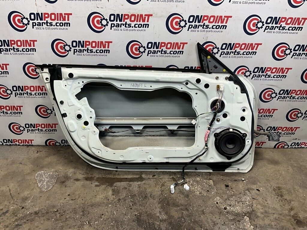 2005 Nissan Z33 350Z Driver Left Door Shell with Harness OEM 15BDBF1 - On Point Parts Inc