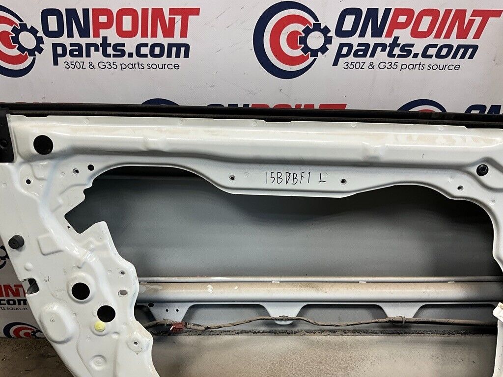 2005 Nissan Z33 350Z Driver Left Door Shell with Harness OEM 15BDBF1 - On Point Parts Inc