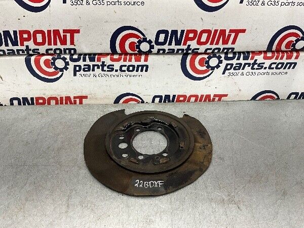 2003 Nissan Z33 350Z Rear Driver Brake Dust Shield Cover Oem 22Bdxfg - On Point Parts Inc