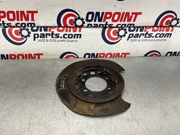 2003 Nissan Z33 350Z Rear Driver Brake Dust Shield Cover Oem 22Bdxfg - On Point Parts Inc
