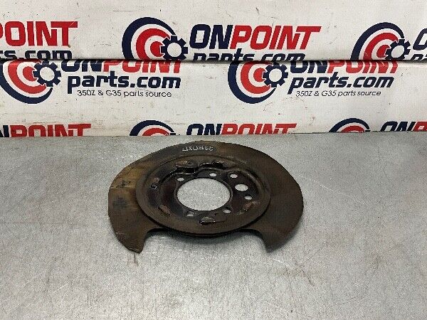 2003 Nissan Z33 350Z Rear Driver Brake Dust Shield Cover Oem 22Bdxfg - On Point Parts Inc