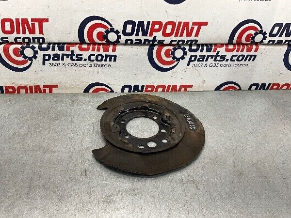 2003 Nissan Z33 350Z Rear Driver Brake Dust Shield Cover Oem 22Bdxfg - On Point Parts Inc