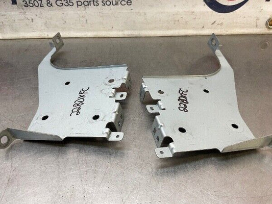 2003 Nissan Z33 350Z Double DIN Stereo Radio Mount Brackets Oem 22Bdxfc - On Point Parts Inc