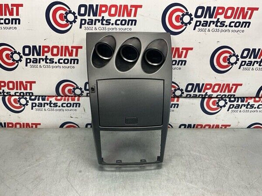 2003 Nissan Z33 350Z Center Dash Cubby Bezel with Guages Oem 22Bdxfc - On Point Parts Inc