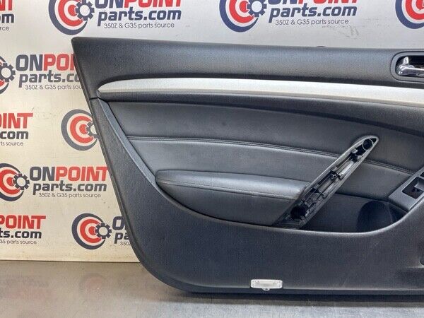 2008 Infiniti V36 G37 Front Driver Door Panel Oem 21Bd8F8 - On Point Parts Inc