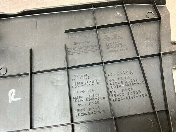 2008 Infiniti V36 G37 Front Passenger Lower Kick Panel Trim Oem 21Bd8Fe - On Point Parts Inc