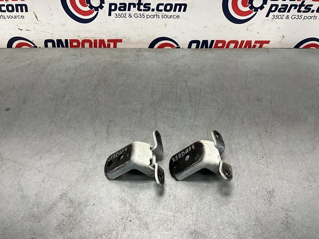 2004 Nissan Z33 350Z Passenger Driver Door Hinges Oem 25Bdqfe - On Point Parts Inc