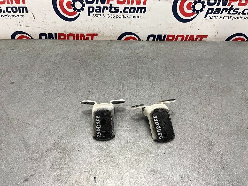 2004 Nissan Z33 350Z Passenger Driver Door Hinges Oem 25Bdqfe - On Point Parts Inc