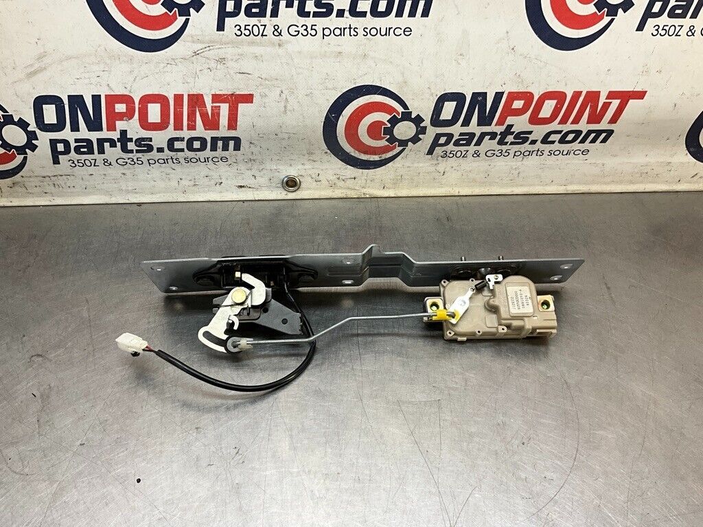 2004 Nissan Z33 350Z Coupe Trunk Latch Actuator Lock Assembly Oem 25Bdqfc - On Point Parts Inc