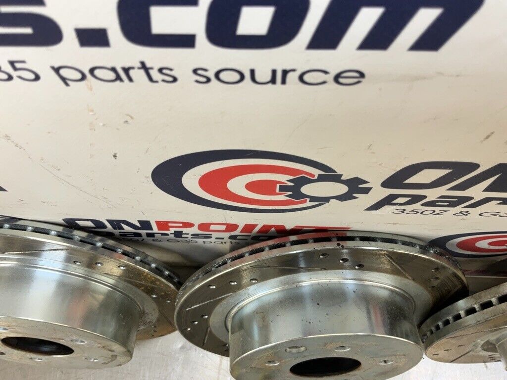 2004 Nissan Z33 350Z Ebc Yellowstuff Brake Pads Drilled Slotted Rotors 25Bdqfk - On Point Parts Inc