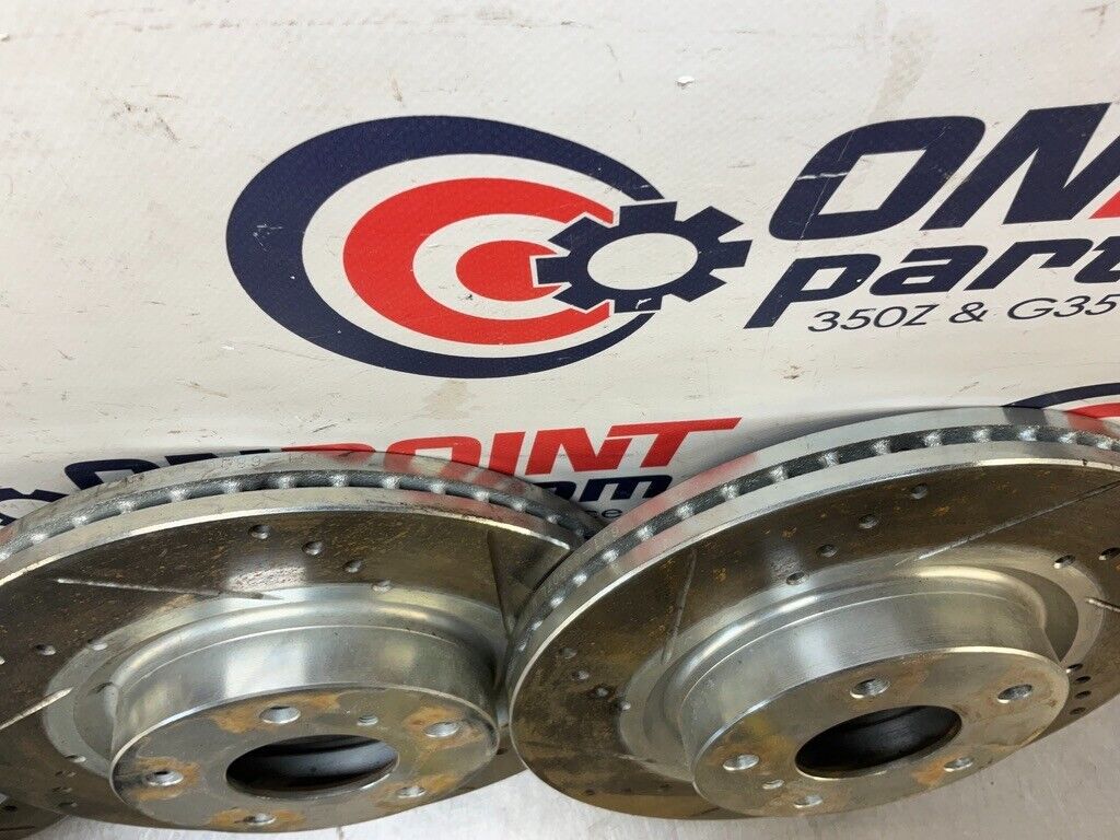 2004 Nissan Z33 350Z Ebc Yellowstuff Brake Pads Drilled Slotted Rotors 25Bdqfk - On Point Parts Inc