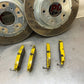 2004 Nissan Z33 350Z Ebc Yellowstuff Brake Pads Drilled Slotted Rotors 25Bdqfk - On Point Parts Inc