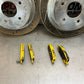 2004 Nissan Z33 350Z Ebc Yellowstuff Brake Pads Drilled Slotted Rotors 25Bdqfk - On Point Parts Inc