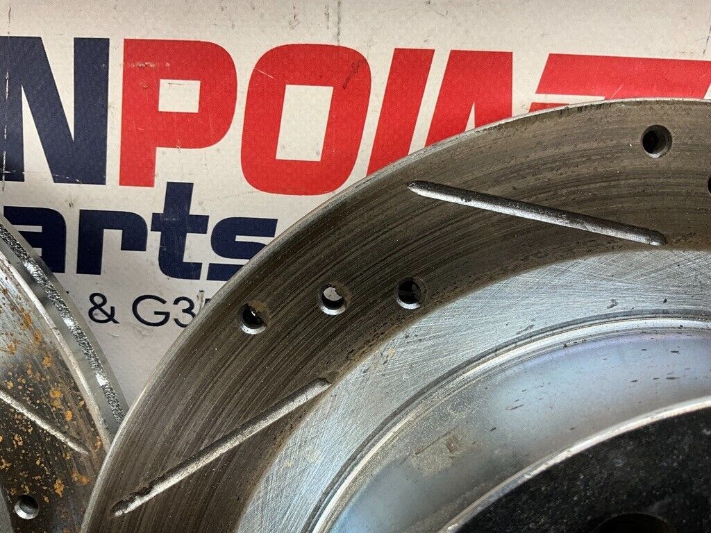 2004 Nissan Z33 350Z Ebc Yellowstuff Brake Pads Drilled Slotted Rotors 25Bdqfk - On Point Parts Inc