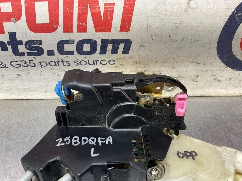 2004 Nissan Z33 350Z Driver Left Door Lock Actuator Oem 25Bdqfa - On Point Parts Inc