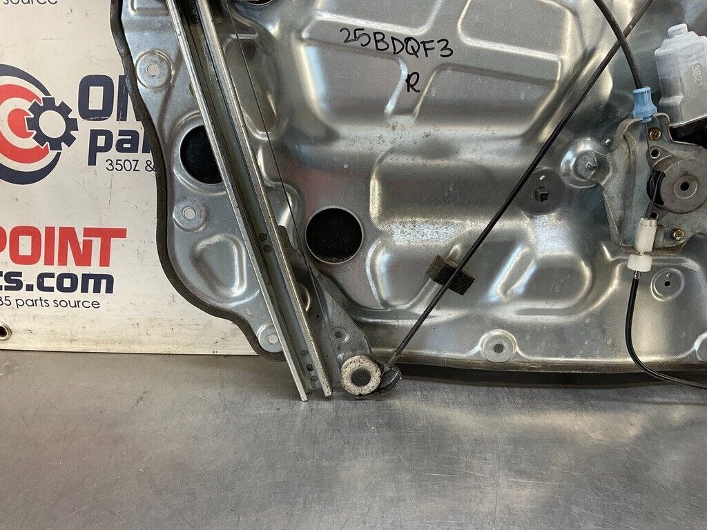 2004 Nissan Z33 350Z Passenger Right Window Regulator Motor Oem 25Bdqf3 - On Point Parts Inc