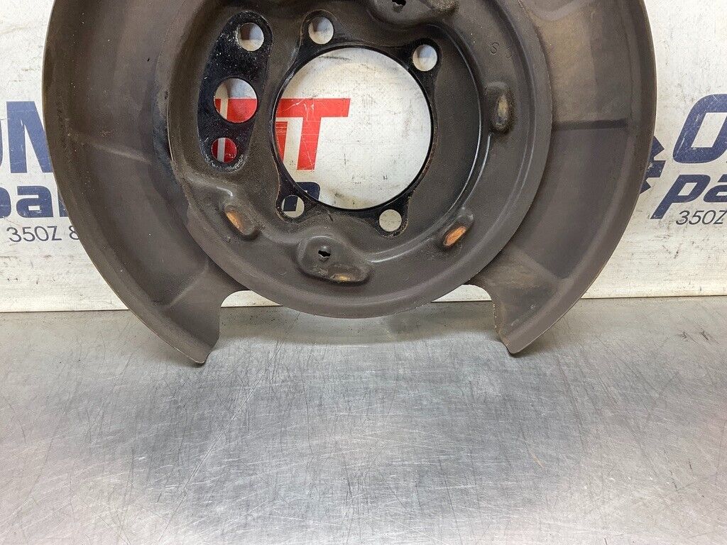 2004 Nissan Z33 350Z Passenger Right Rear Brake Dust Cover Oem 25Bdqfk - On Point Parts Inc