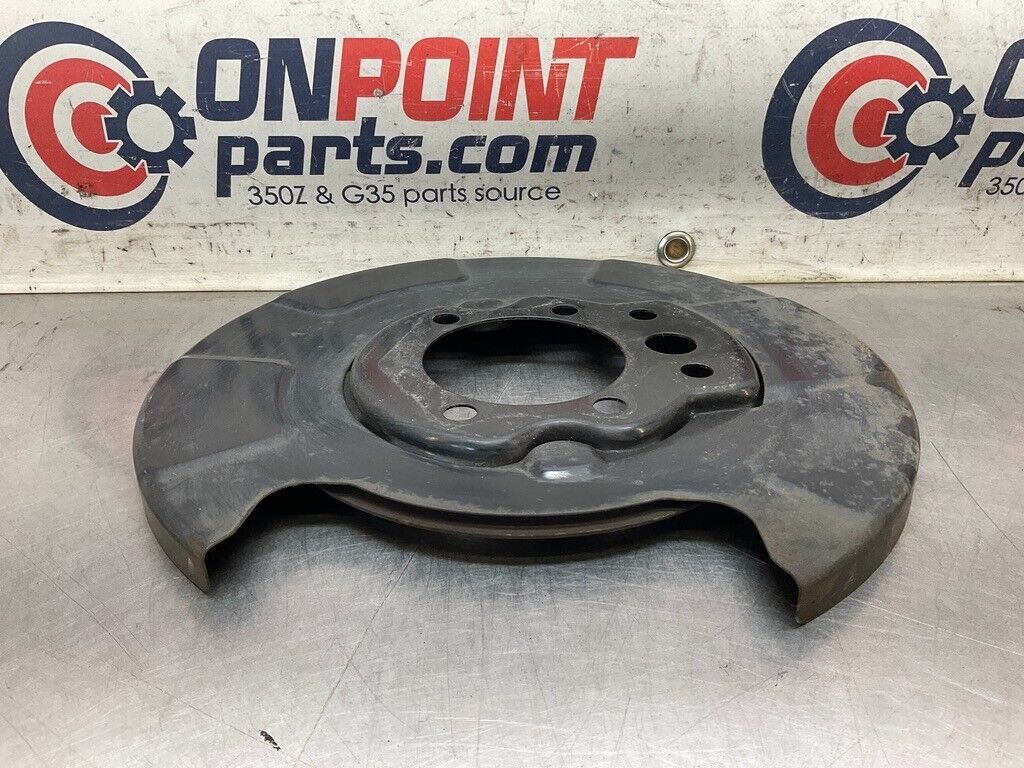 2004 Nissan Z33 350Z Passenger Right Rear Brake Dust Cover Oem 25Bdqfk - On Point Parts Inc
