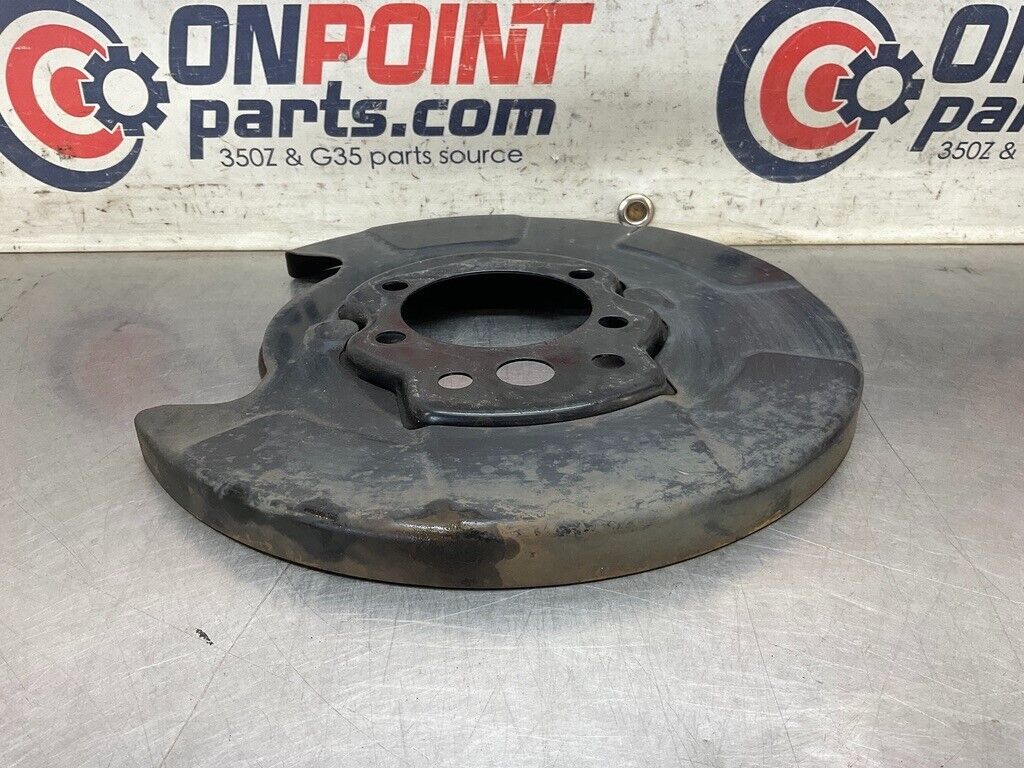 2004 Nissan Z33 350Z Passenger Right Rear Brake Dust Cover Oem 25Bdqfk - On Point Parts Inc