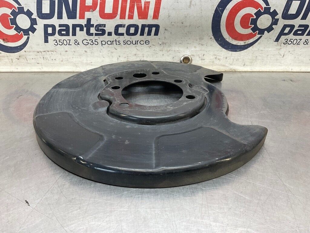 2004 Nissan Z33 350Z Passenger Right Rear Brake Dust Cover Oem 25Bdqfk - On Point Parts Inc