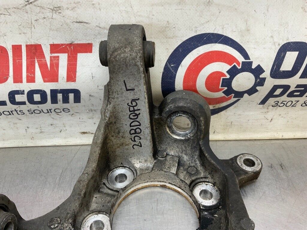 2004 Nissan Z33 350Z Driver Rear Suspension Knuckle Axle Housing Oem 25Bdqfg - On Point Parts Inc