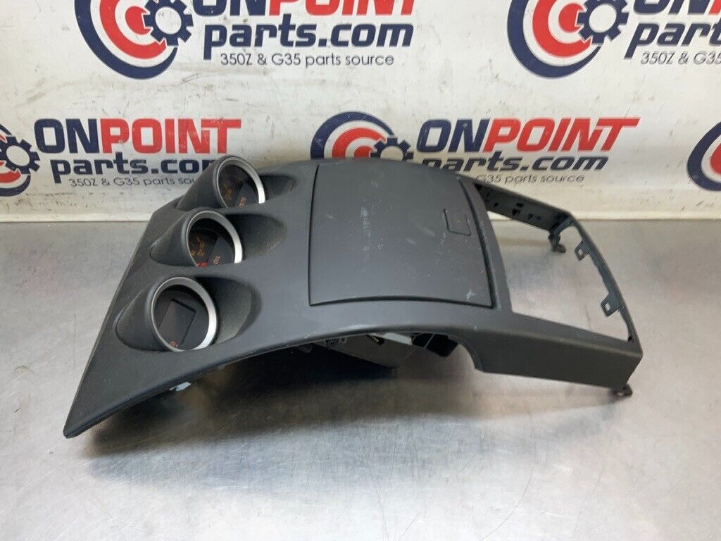 2004 Nissan Z33 350Z Center Dash Cubby Bezel With Gauges Oem 25Bdqfc - On Point Parts Inc