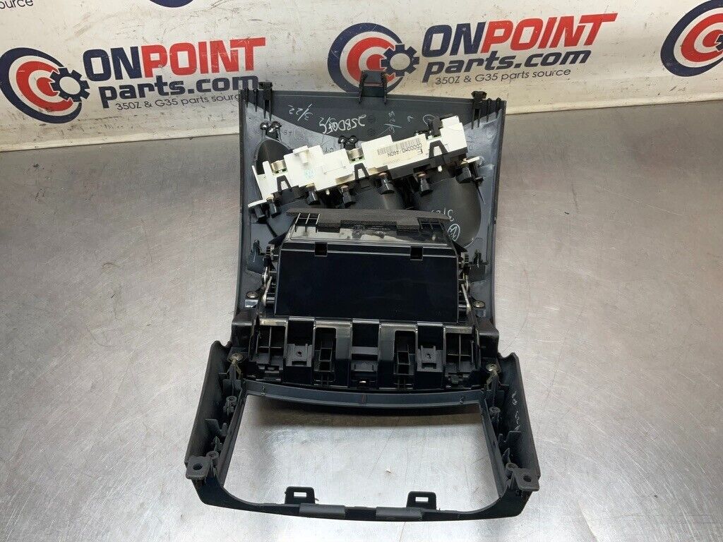 2004 Nissan Z33 350Z Center Dash Cubby Bezel With Gauges Oem 25Bdqfc - On Point Parts Inc