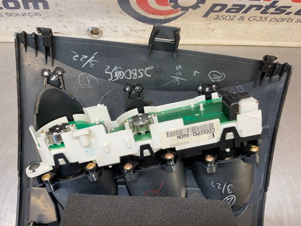 2004 Nissan Z33 350Z Center Dash Cubby Bezel With Gauges Oem 25Bdqfc - On Point Parts Inc