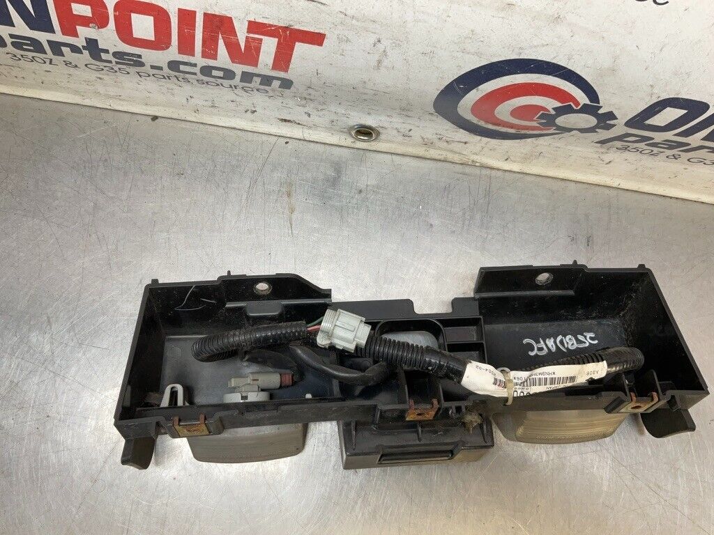 2004 Nissan Z33 350Z License Plate Light Assembly  Oem 25Bdqfc - On Point Parts Inc