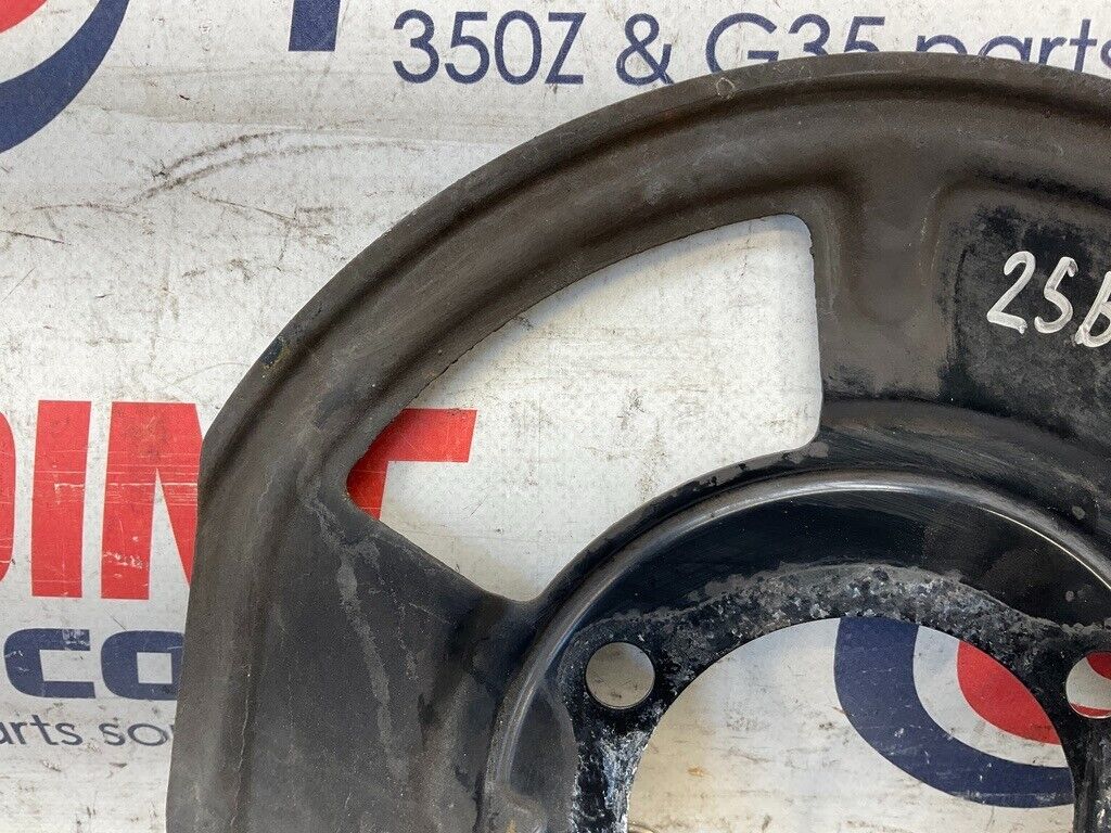 2004 Nissan Z33 350Z Driver Left Front Brake Dust Cover Oem 25Bdqfg - On Point Parts Inc