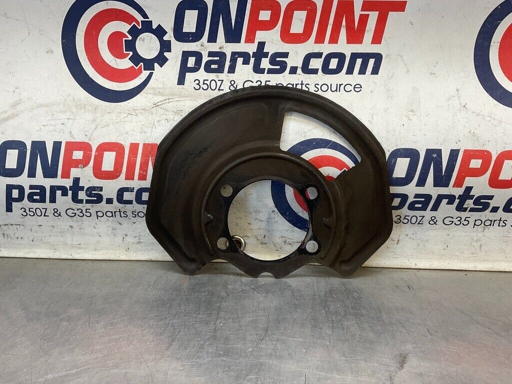 2004 Nissan Z33 350Z Driver Left Front Brake Dust Cover Oem 25Bdqfg - On Point Parts Inc