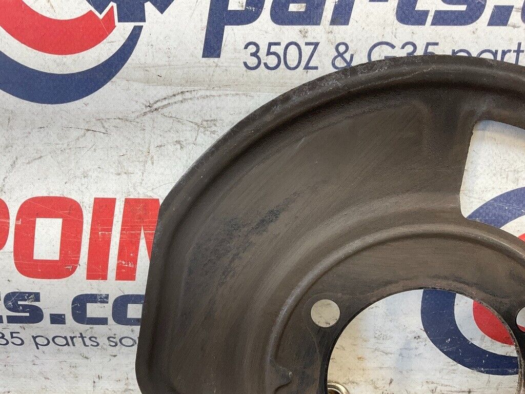 2004 Nissan Z33 350Z Driver Left Front Brake Dust Cover Oem 25Bdqfg - On Point Parts Inc