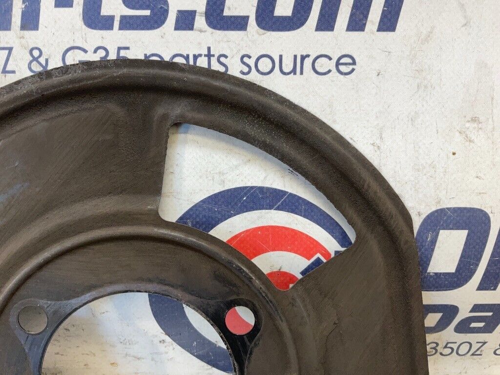 2004 Nissan Z33 350Z Driver Left Front Brake Dust Cover Oem 25Bdqfg - On Point Parts Inc