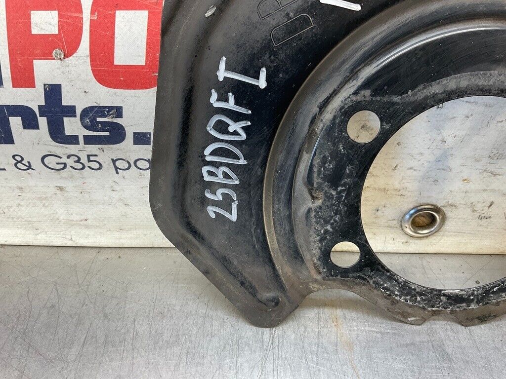 2004 Nissan Z33 350Z Passenger Right Front Brake Dust Cover Oem 25Bdqfi - On Point Parts Inc